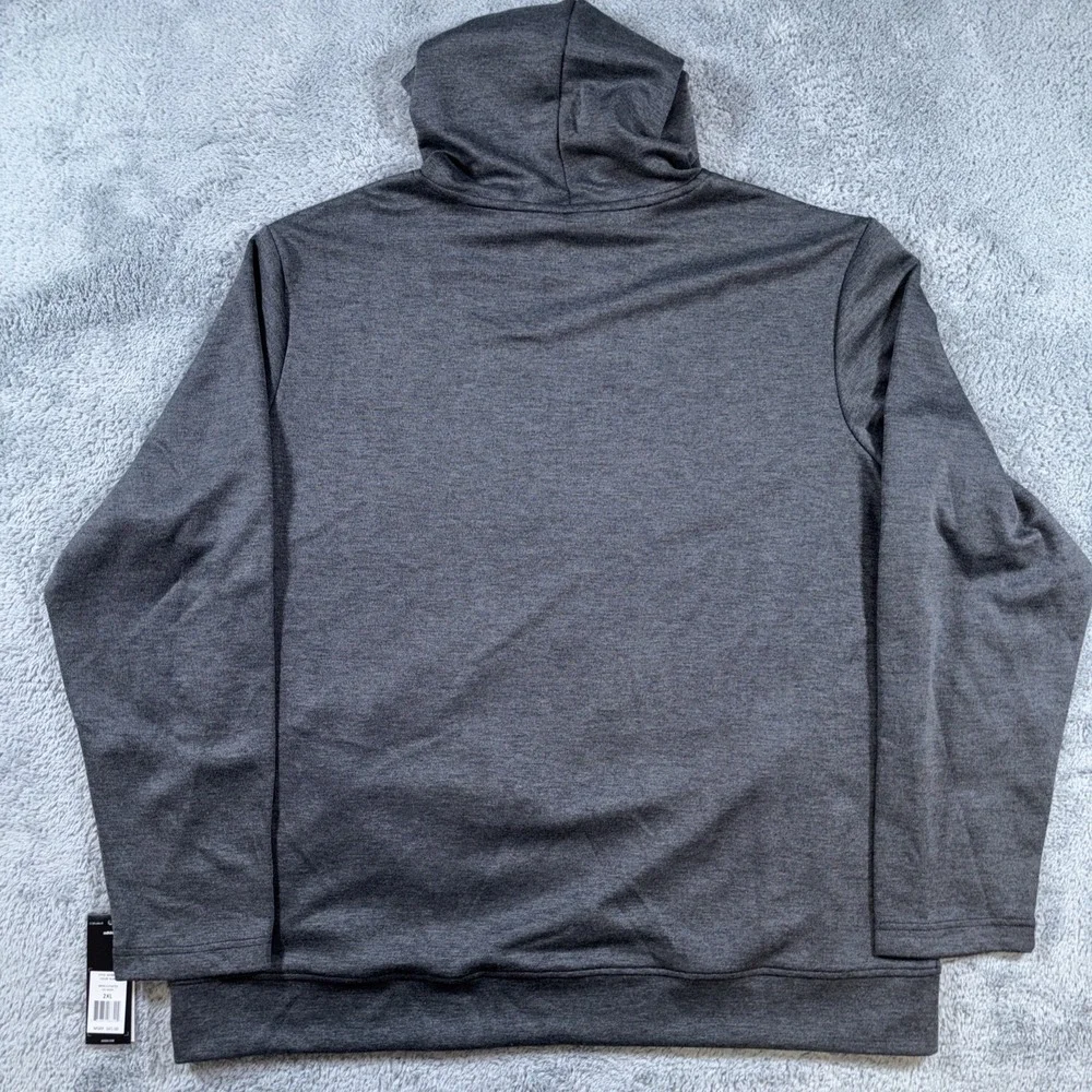 Adidas Men's Elevated Sz L Black Pullover Hoodie